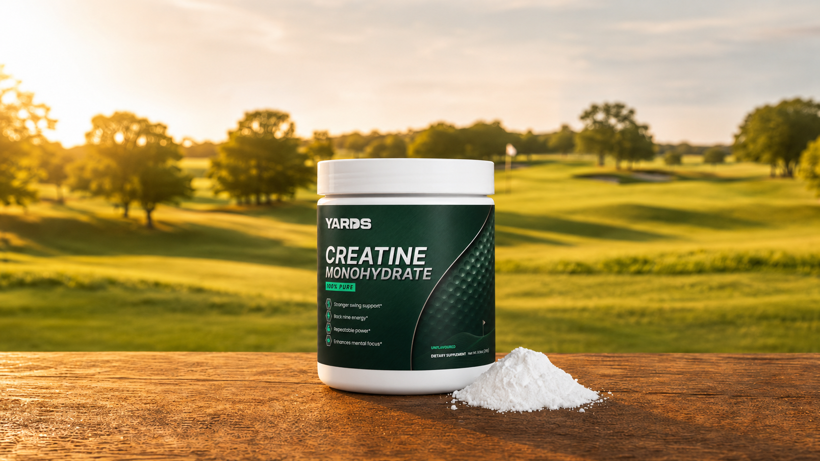Creatine Monohydrate for Golfers: Benefits for Strength, Energy & Performance
